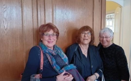 Evelyne Picard, Françoise Bonnot Jörgens et Catherine Bierling le 10 mai 2026 à Emmendingen